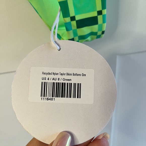 PRINCESS POLLY Taylor Bikini in Green Multi Pattern - Picture 4 of 7